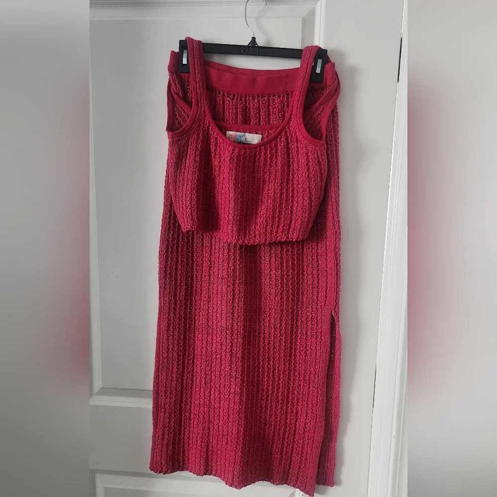 Free People Beach Havana Sweater/‎ Crochet Set